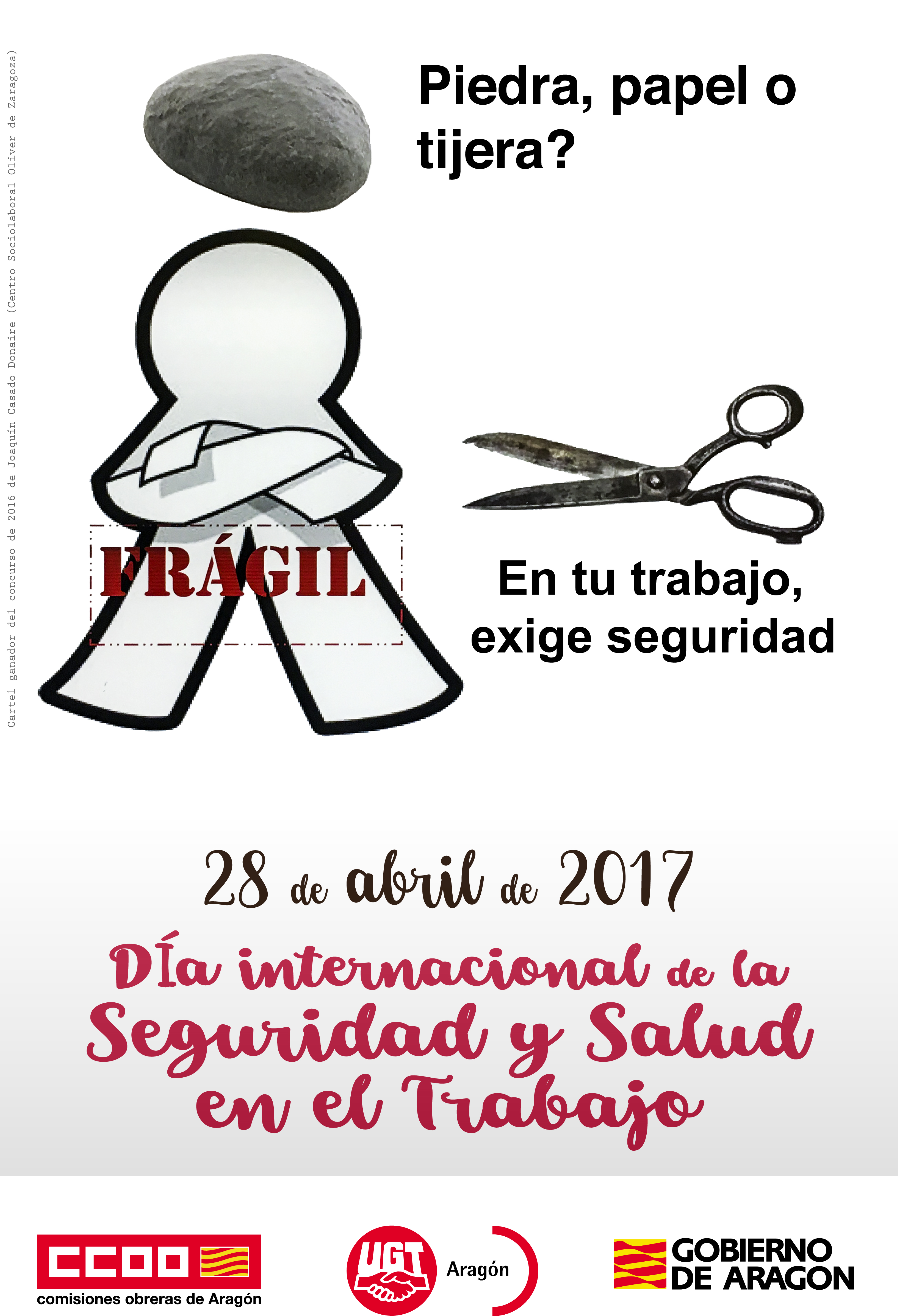 28 de abril 2017;DÍA MUNDIAL DE LA SEGURIDAD Y SALUD EN EL TRABAJO